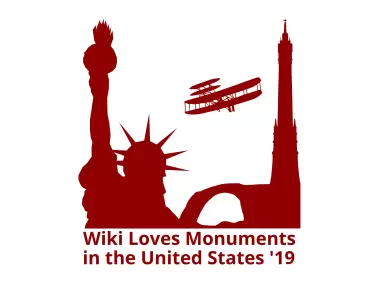 Wiki Loves Monuments 2019 in the United States Logo