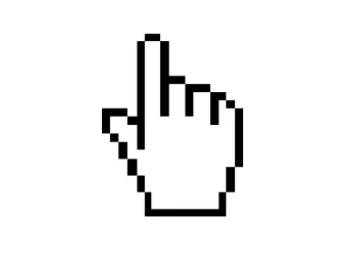 Windows Hand Cursor Logo
