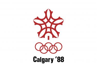 Winter Olympic Games in Calgary 1988 Logo