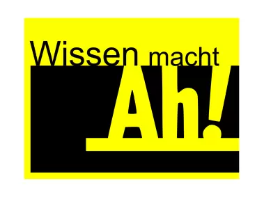 Wissen macht Ah Logo