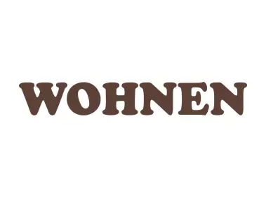Wohnen Zeitschrift Cooper Black Logo