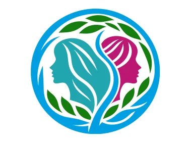Women in Circle Logo Template