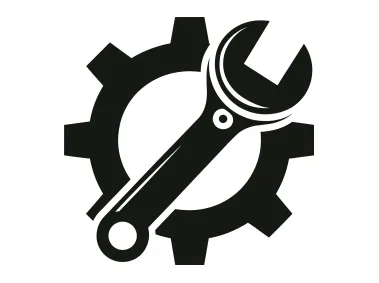 Wrench and Gear Logo