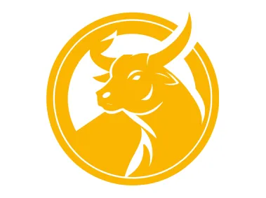 Yellow Bull Logo Template