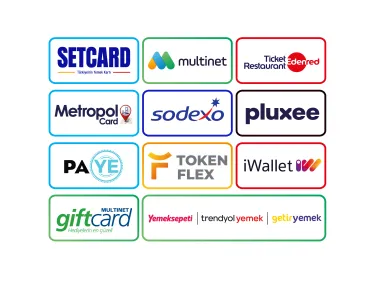 Yemek Kartları Setcard Multinet Ticket Metropol Sodexo Pluxee Logo