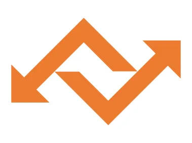 Zig Zag Arrows Logo Template