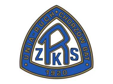 ZKS Unia Ruch Chorzow 1950s Logo