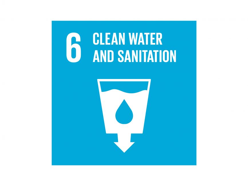 The Global Goals Clean Water and Sanitation Logo