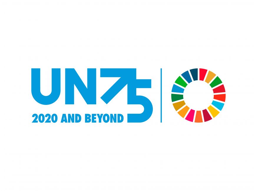 The Global Goals UN75 2020 and Beyond Logo