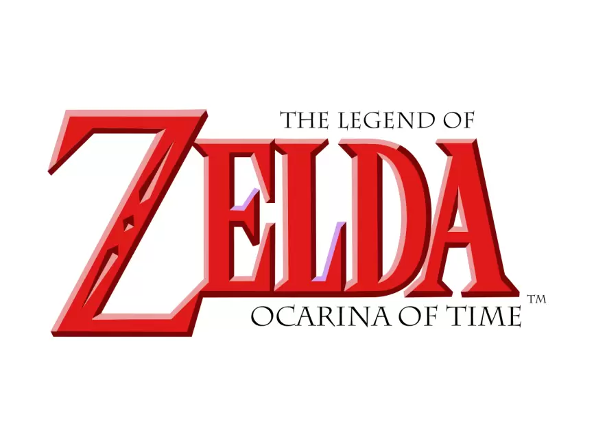 The Legend of Zelda Ocarina of Time Logo