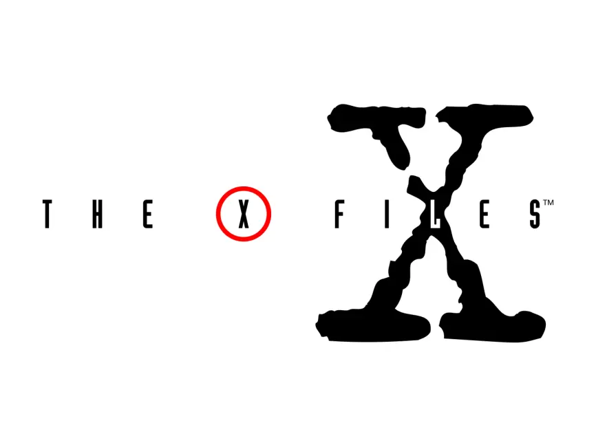 The X Files TV Series Logo