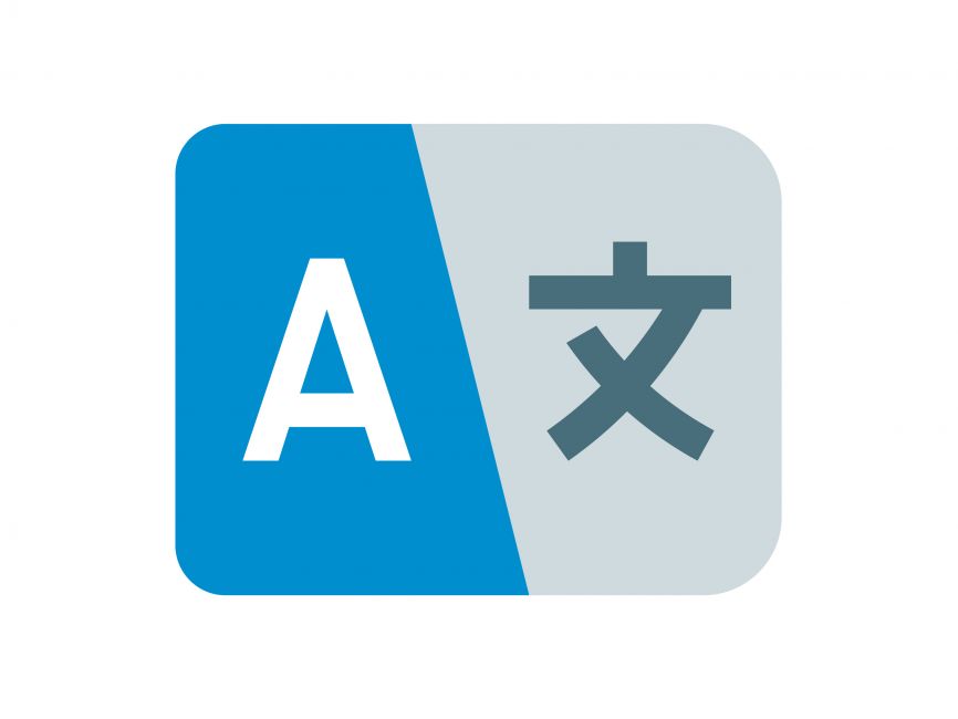 Translate App Icon PNG Vector In SVG PDF AI CDR Format