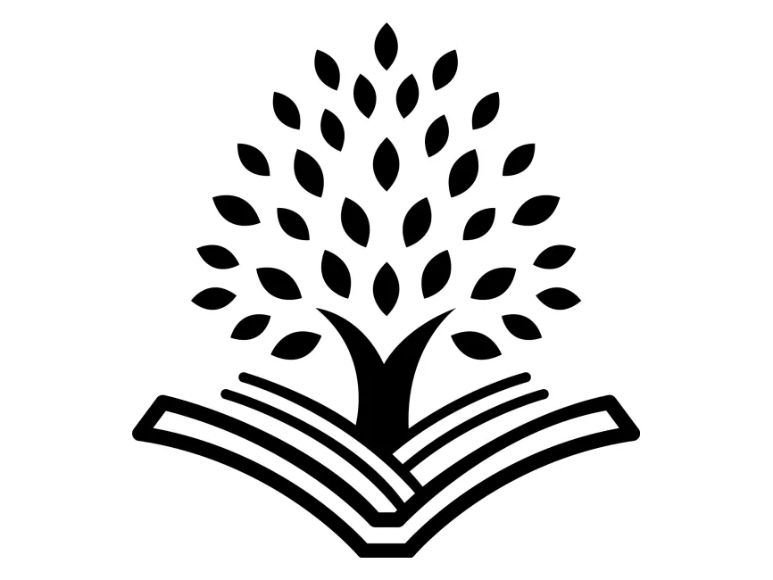 Premium Vector | Book education logo letter i