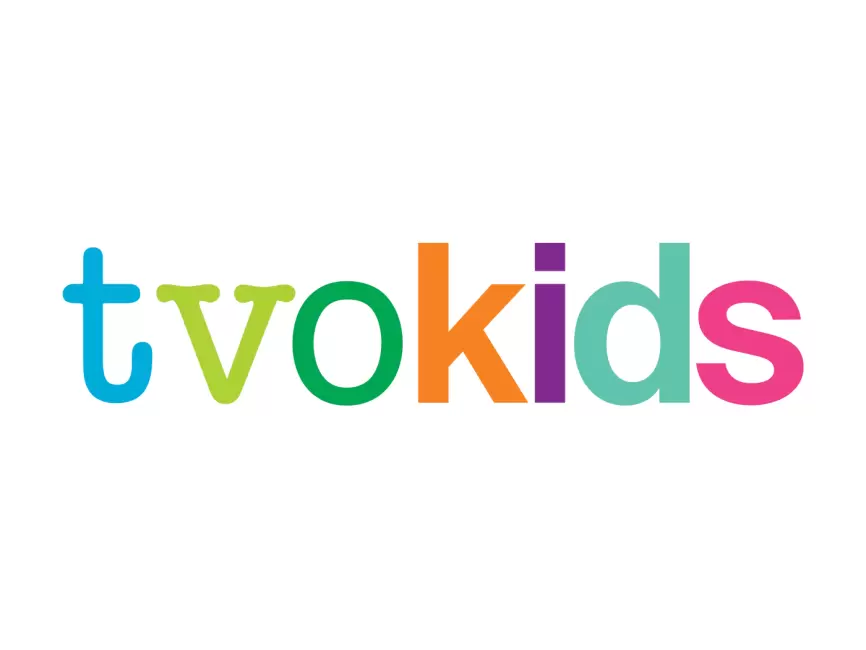 TVOKids.com Logo (New-Colored Version but with Flowers) 