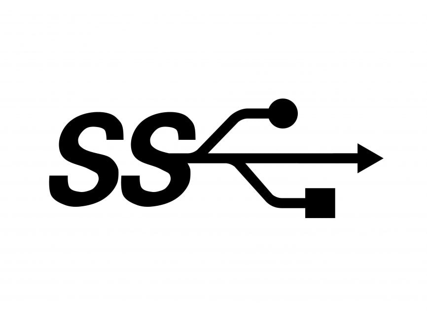 USB SuperSpeed Trident Logo