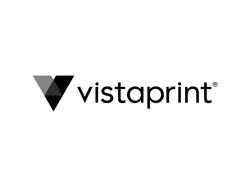 Vistaprint Black Logo