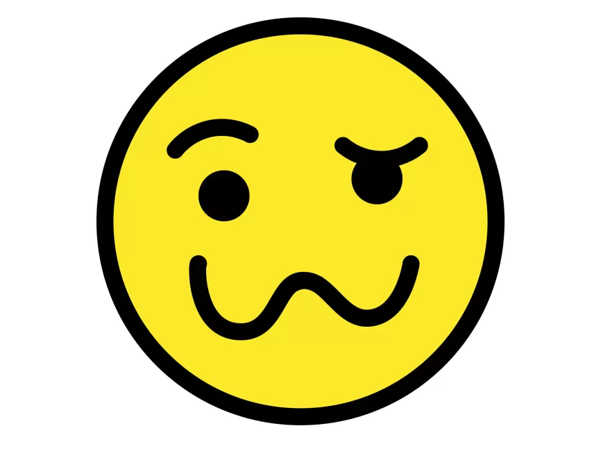Woozy Face Emoji Icon
