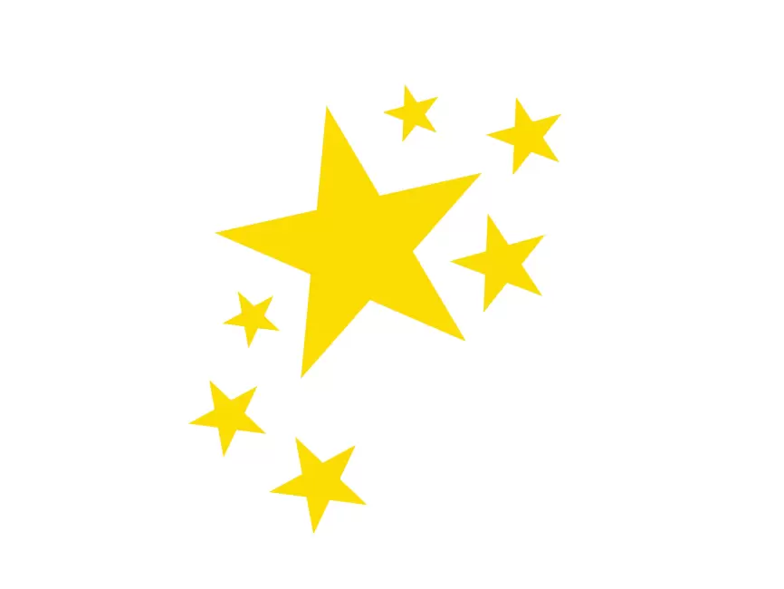 Red star PNG transparent image download, size: 1000x951px
