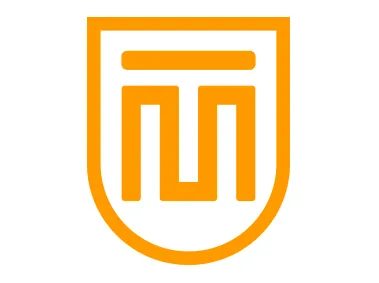 Letter MT in Shield Logo Template