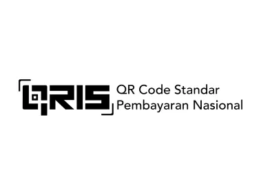 QRIS QRIS Quick Response Code Indonesian Standard Logo